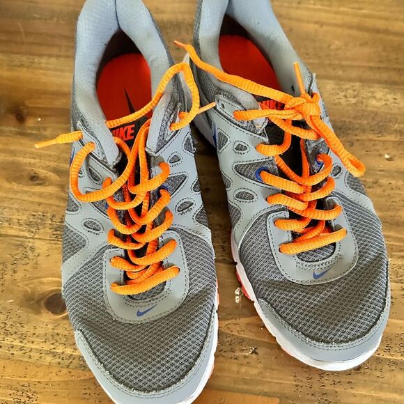 Nike Revolution 2 Running Shoes 554900-016 Orange / Gray Womens Sz 9.5 - Picture 3 of 8